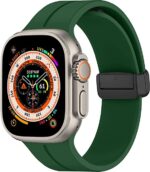 Dynamic Silicone Watch Band Green