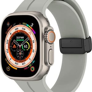 Dynamic Silicone Watch Band Grey