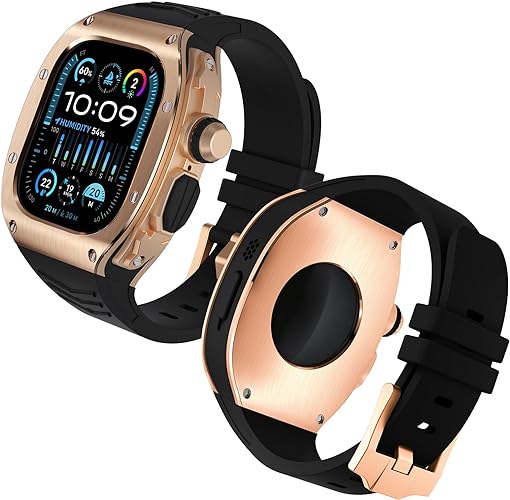 Rugged Protective Case iWatch Gold-Black