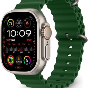 Silicone Ocean Band Green