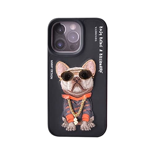 Black Swag Dog Back Case Cover