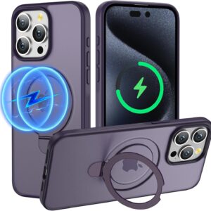 Stylish Purple Case with Stand for iPhone