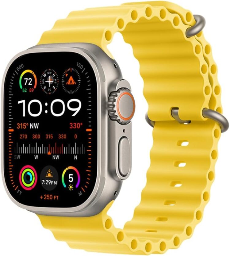 Silicone Ocean Band Yellow