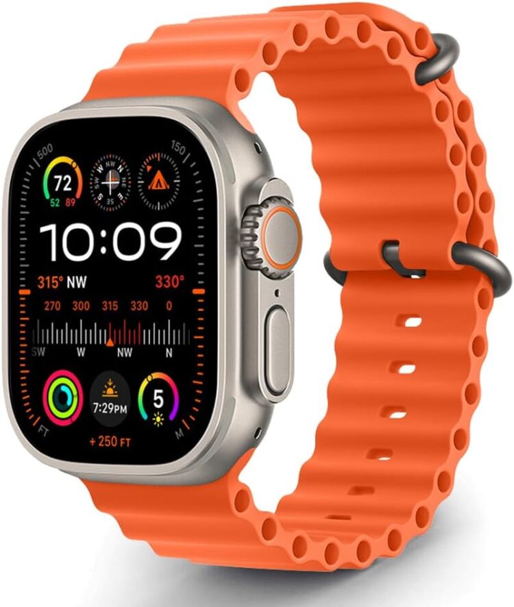 Silicone Ocean Band Orange