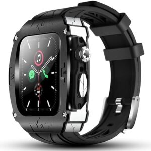 Metal Case with Silicone Strap for iWatch