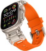 Orange Band with Titanium Adapter