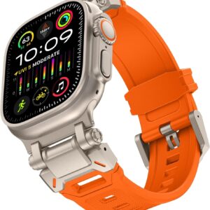 Orange Band with Titanium Adapter