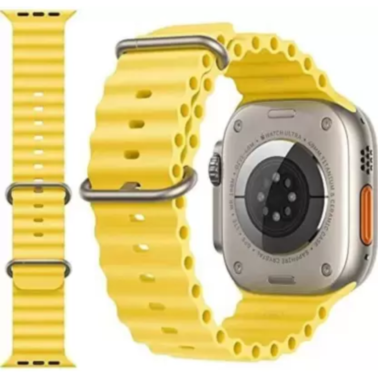 Silicone Ocean Band Yellow