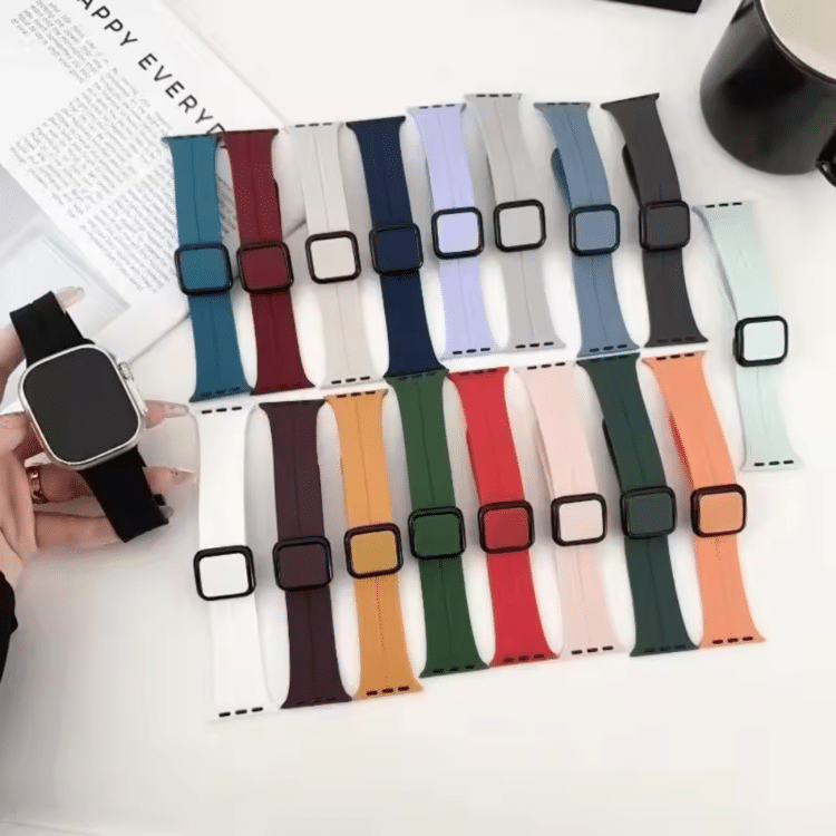 Magnetic Buckle Silicone Watch Bands