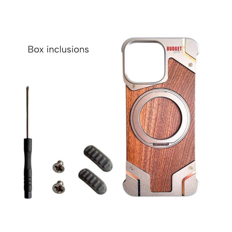 wooden case
