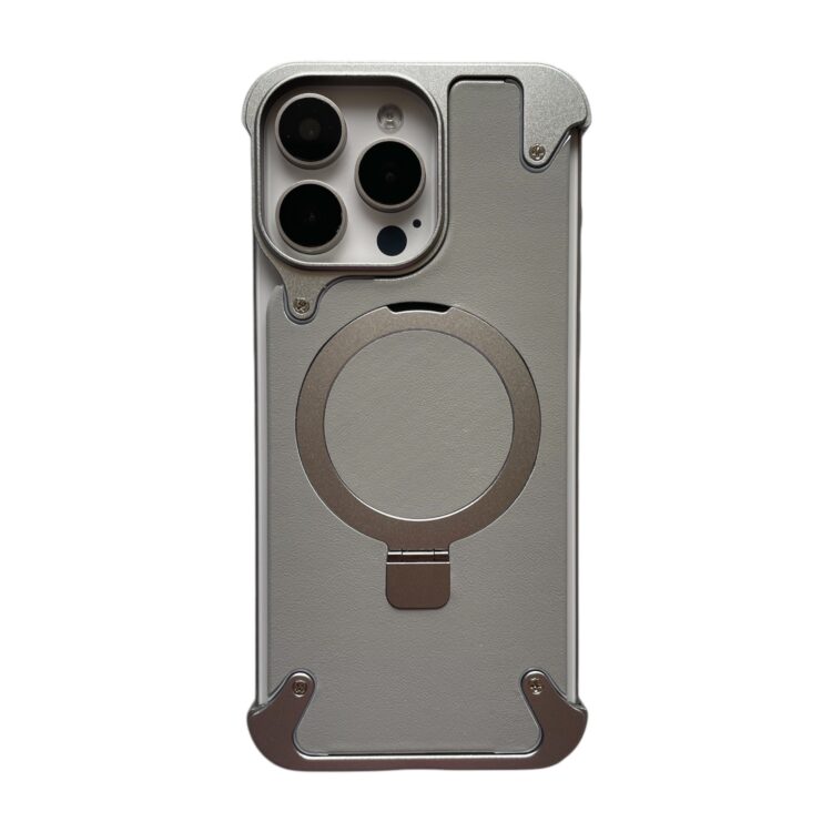 Leather Metal Case