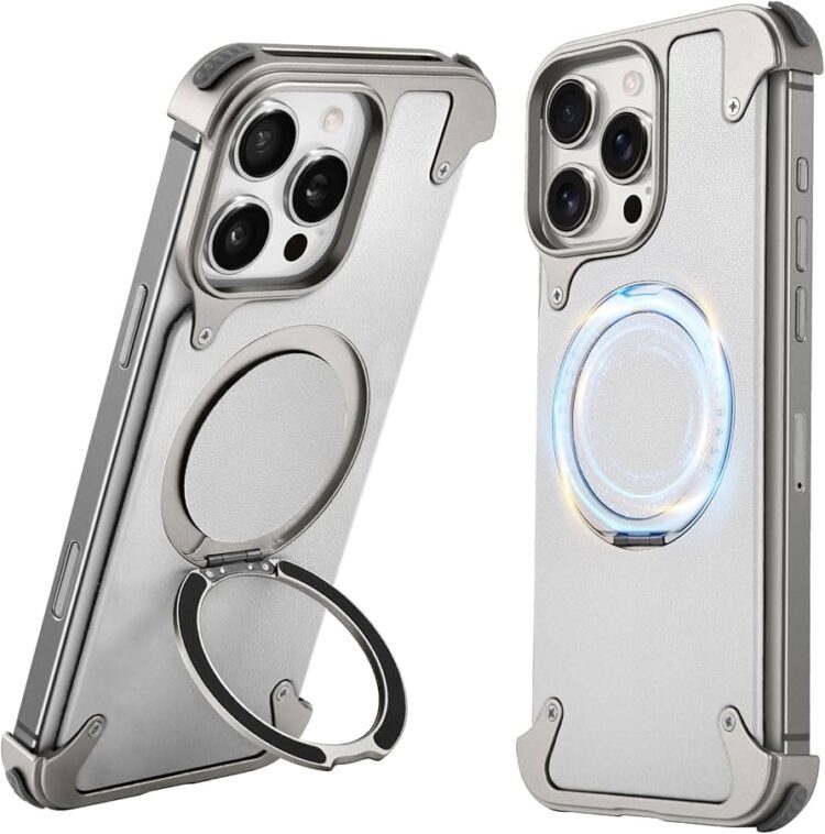 Leather Metal Case