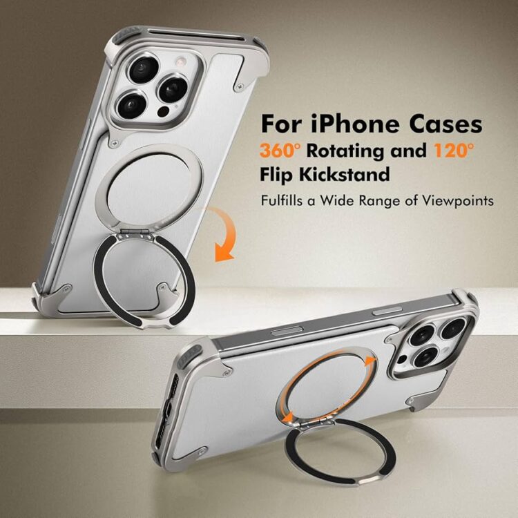 Leather Metal Case